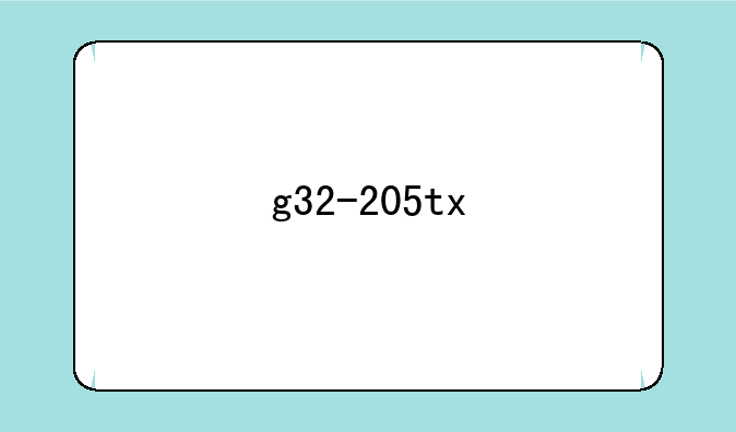 g32-205tx