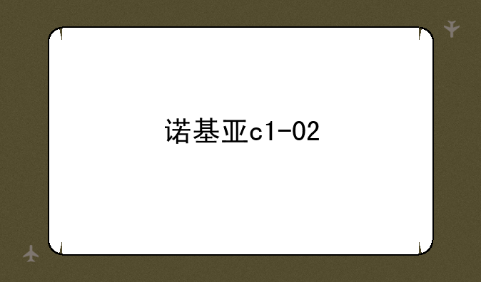 诺基亚c1-02